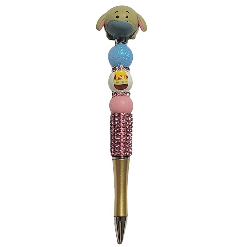 Eeyore Disney Tsum Tsum Beaded Ballpoint Twist Pen Topper